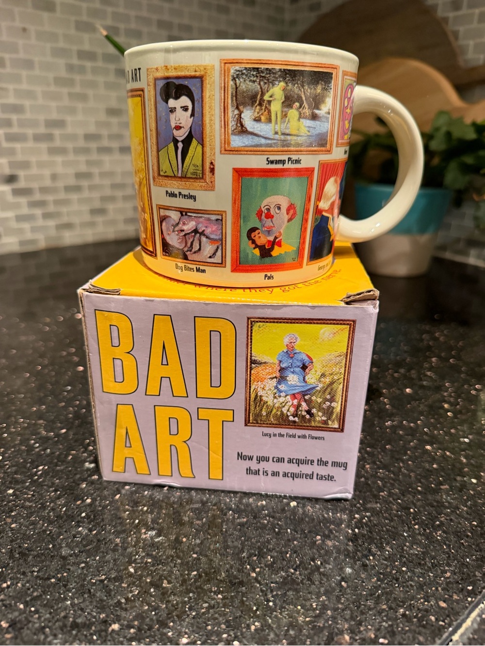The Unemployed Philosophers Guild Museum of Bad Art MOBA 14oz Coffee Mug 2019